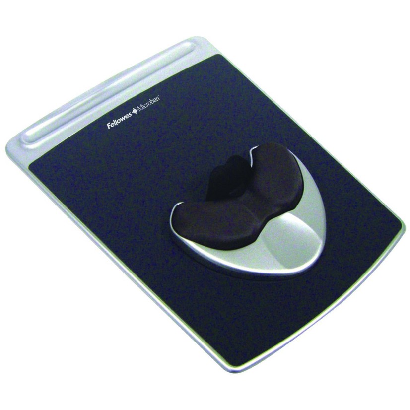 Fellowes Health-V Easy Palm Glide Support - Graphite